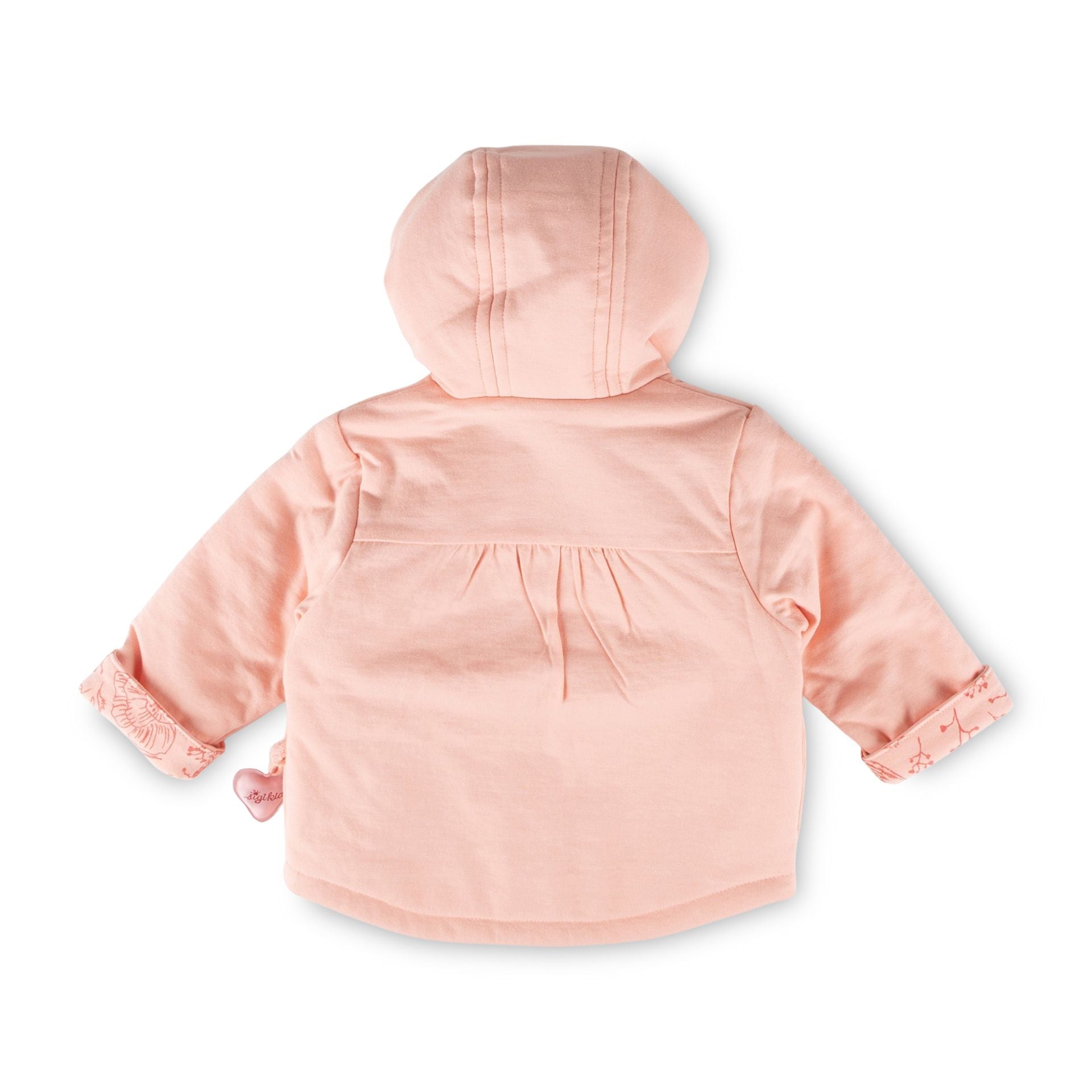 Sigikid Wendejacke mit gestickten Vögelchen - Rosa