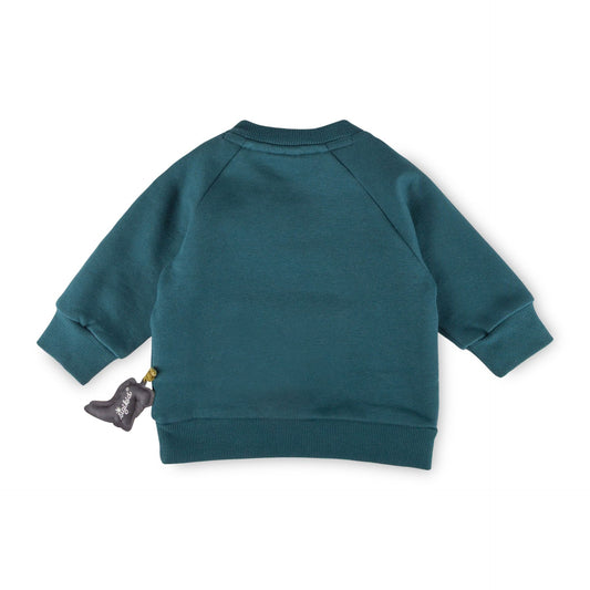 Sigikid Baby Sweatshirt Roar mit Fronttasche, Dino Fun