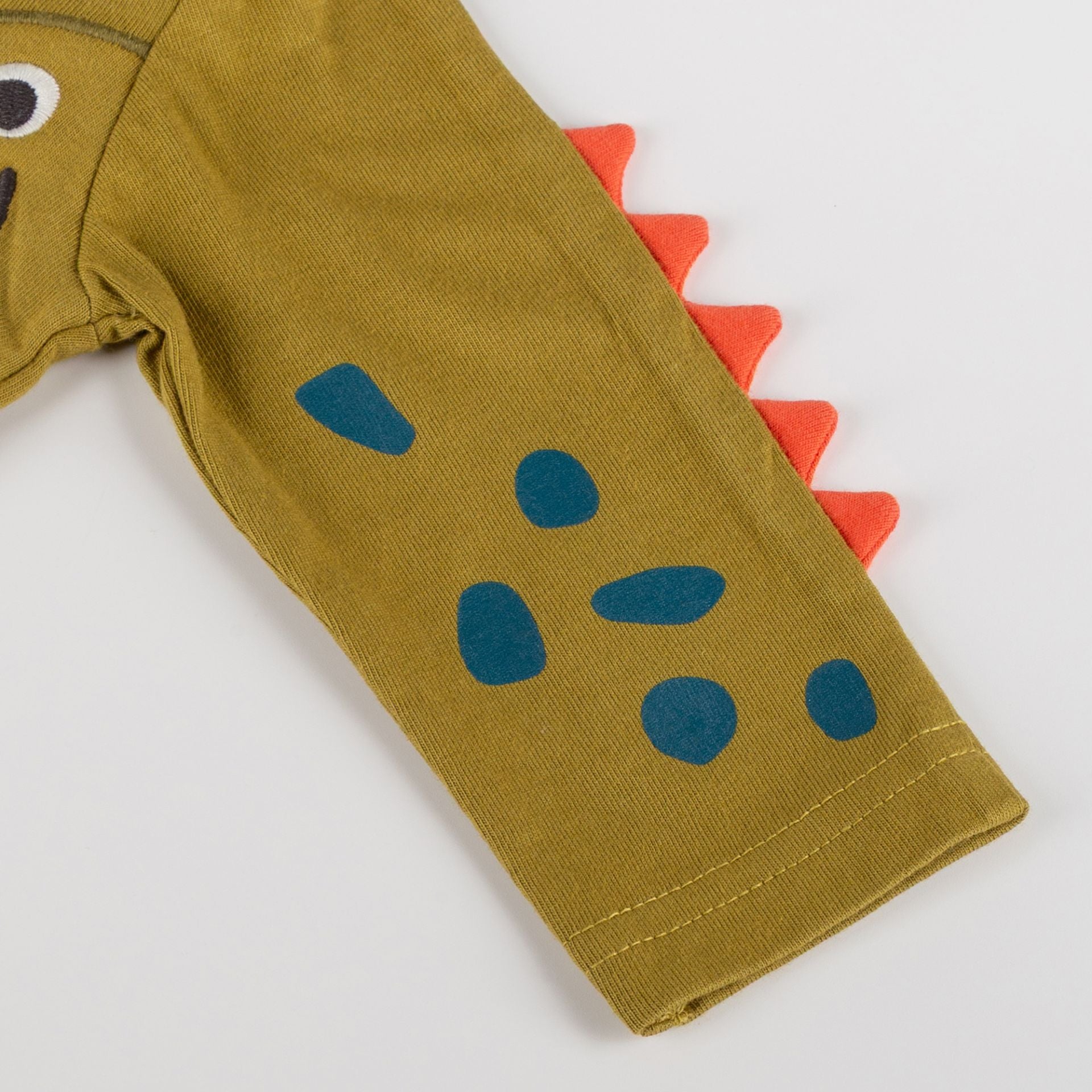Sigikid Baby Langarmshirt khaki, Dino Fun