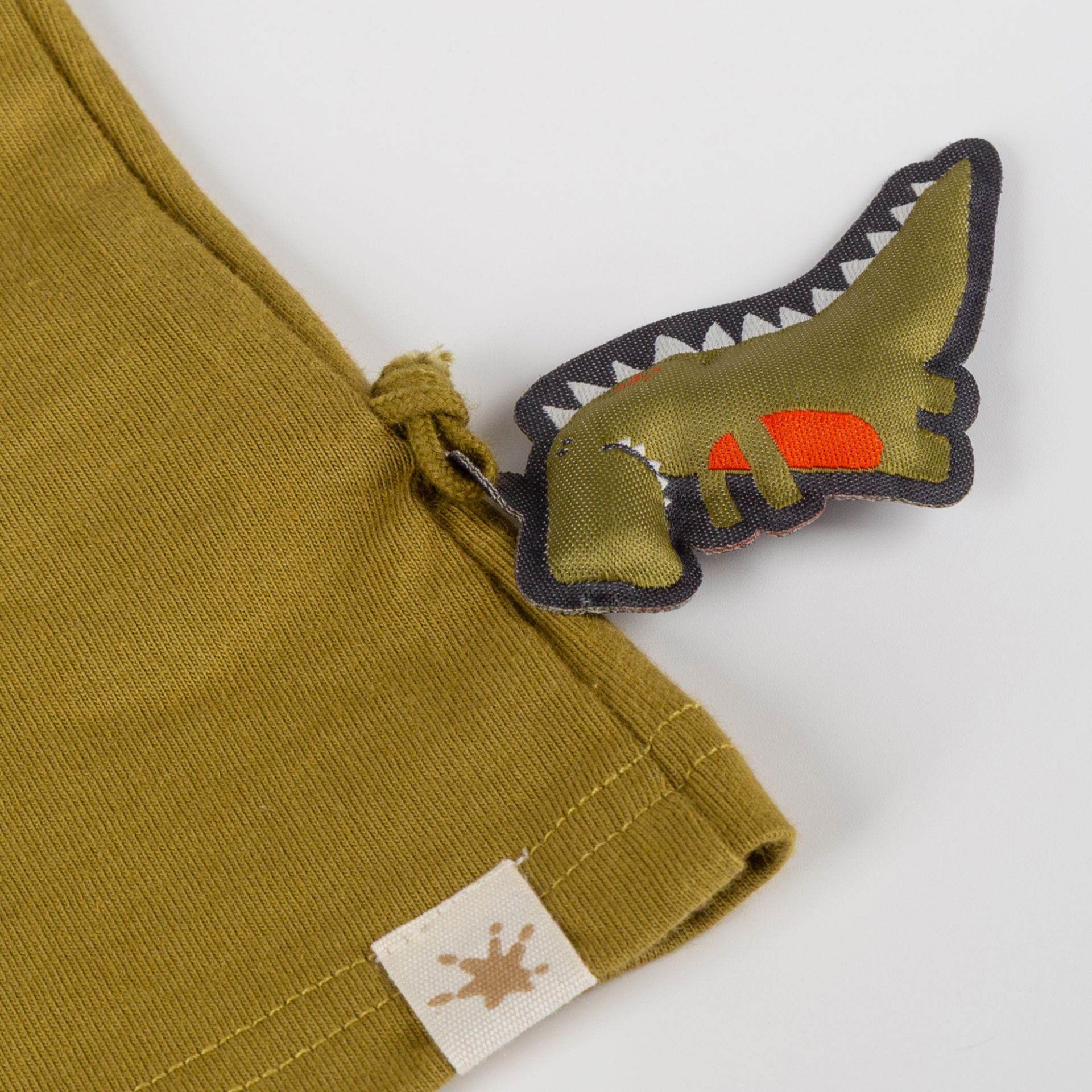 Sigikid Baby Langarmshirt khaki, Dino Fun