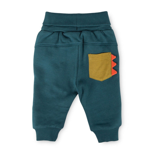 Sigikid Baby Sweathose mit Kniepatches, Dino Fun