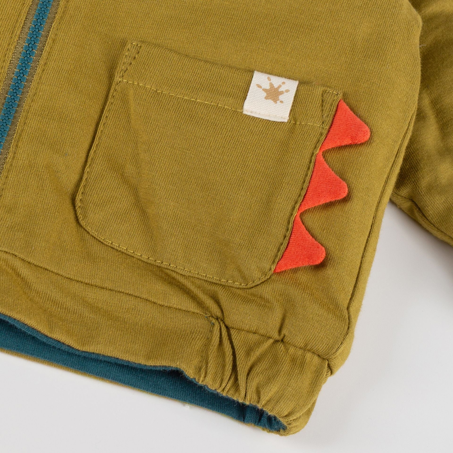 Sigikid Baby Wendejacke mit Kapuze, Dino Fun