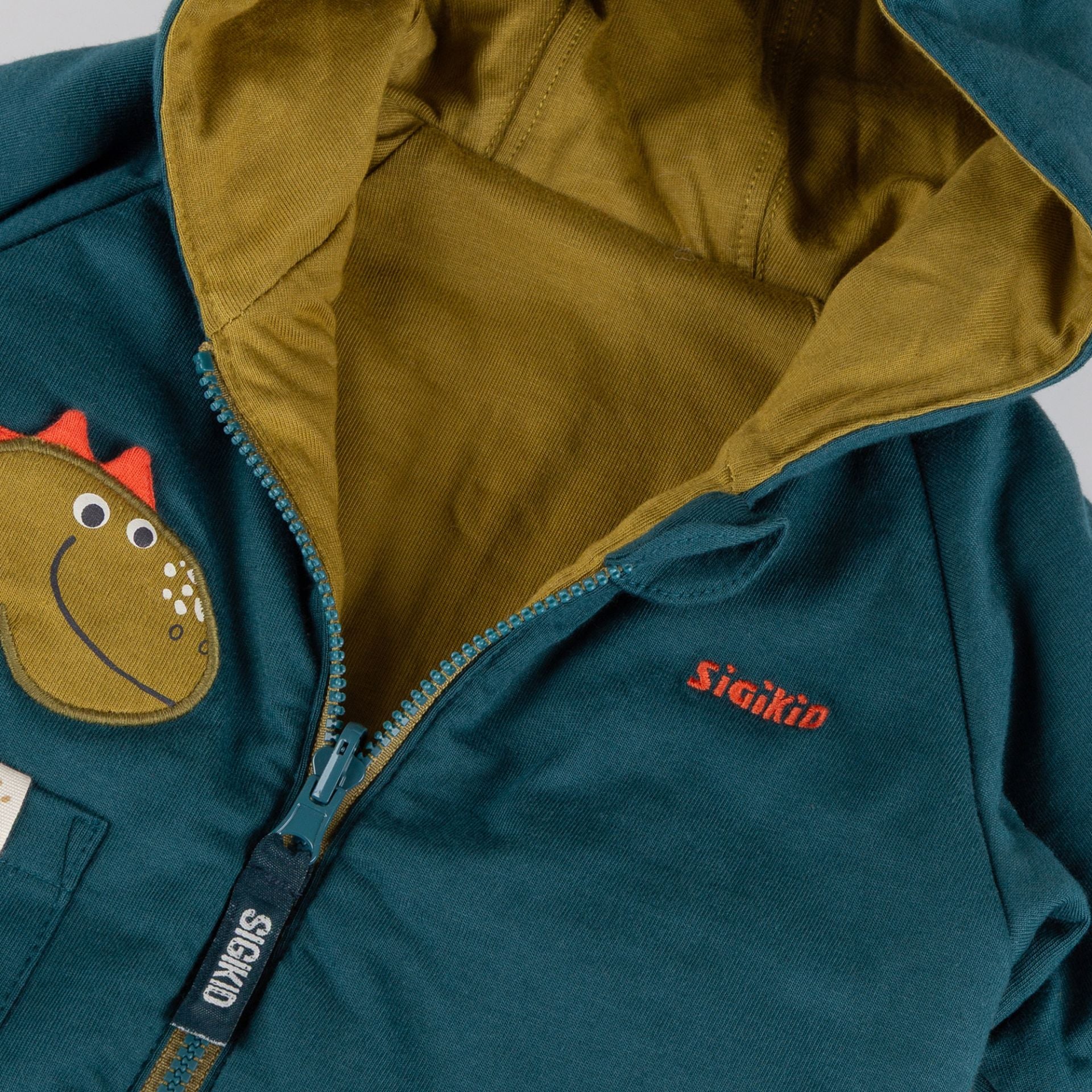 Sigikid Baby Wendejacke mit Kapuze, Dino Fun