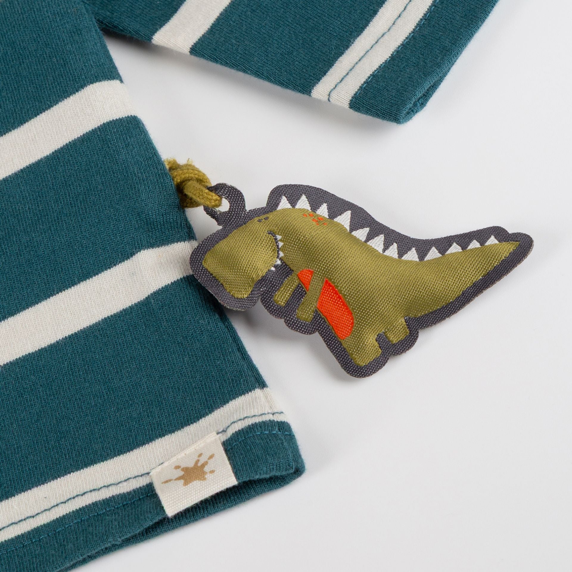 Sigikid Baby Langarmshirt gestreift, Dino Fun