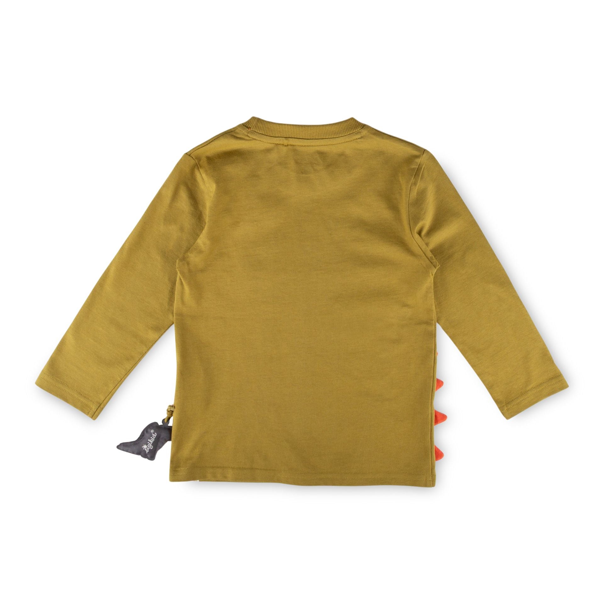 Sigikid Kinder Langarmshirt khaki, Dino Fun