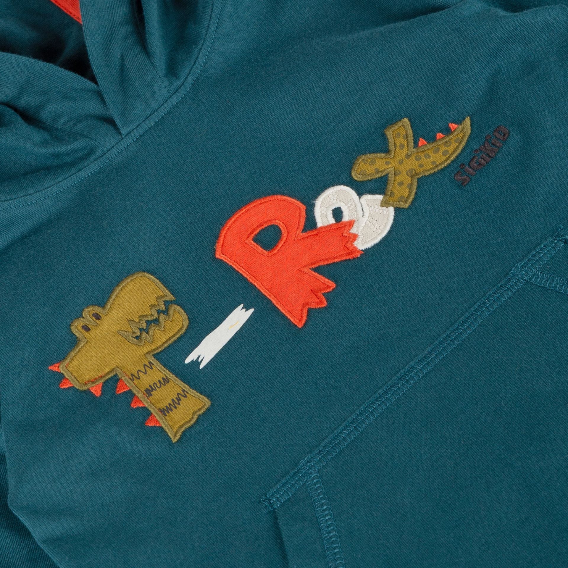 Sigikid Kinder Kapuzenshirt Hoody, Dino Fun