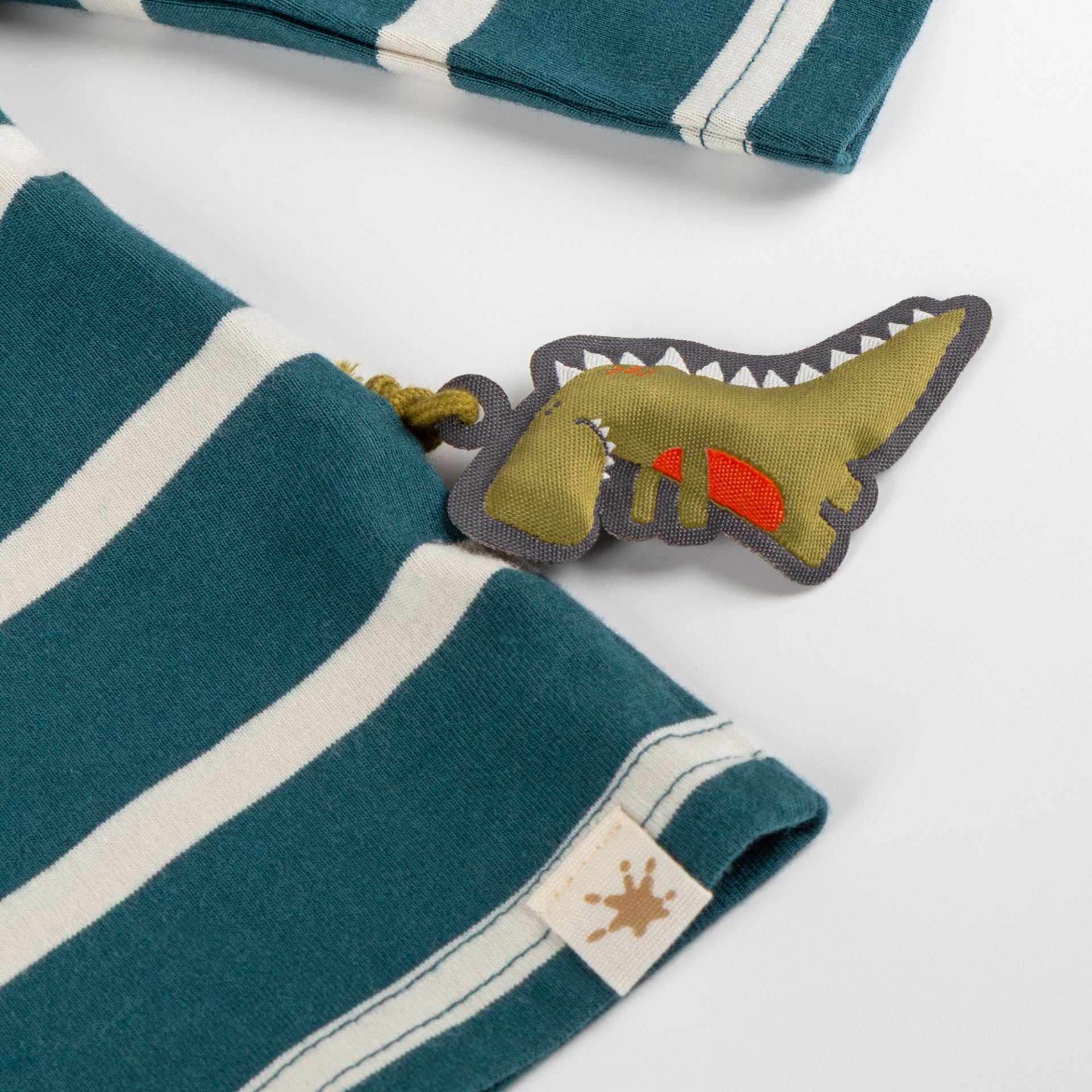 Sigikid Kinder Henleyshirt mit Brusttasche, Dino Fun