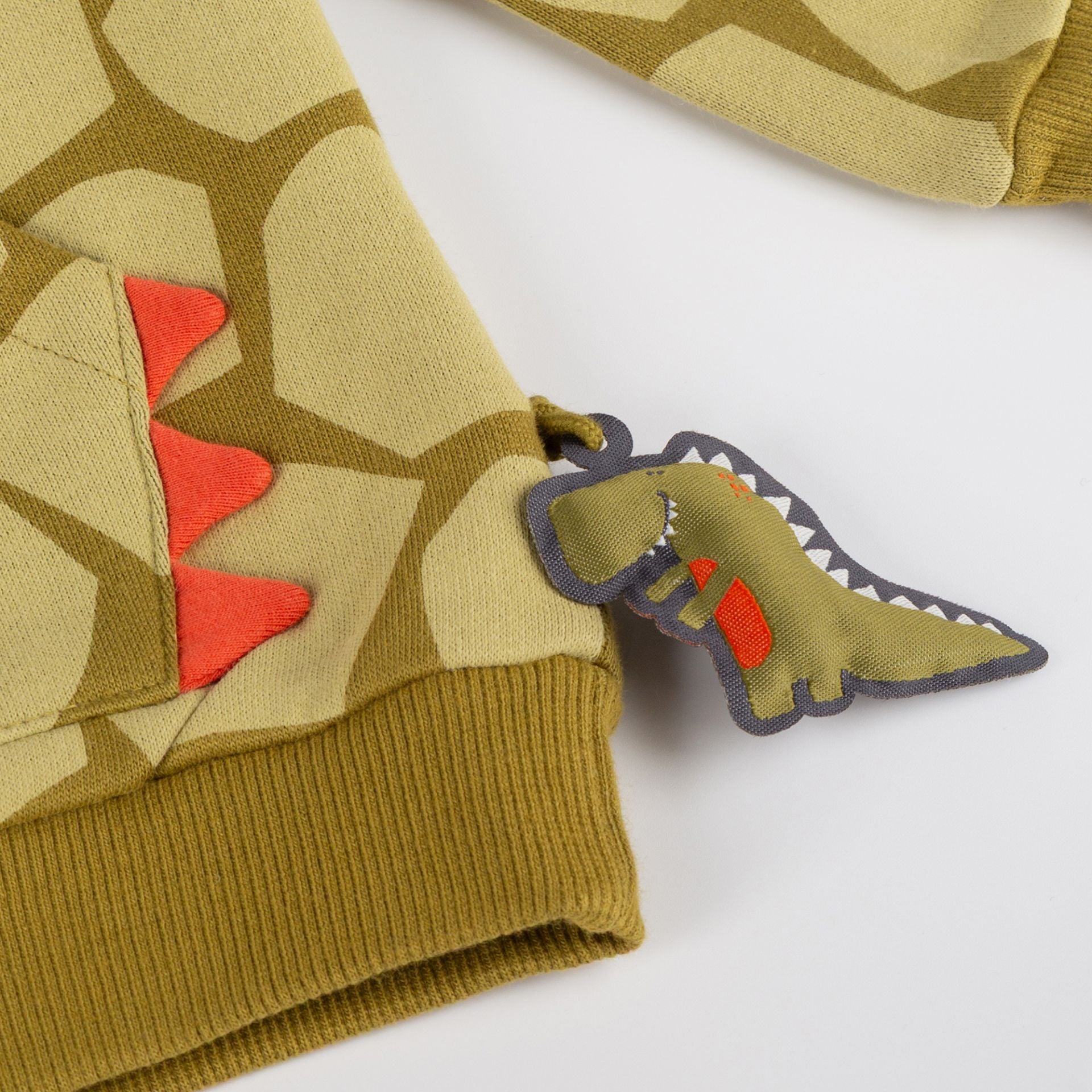 Sigikid Kinder Sweatshirt mit Fronttasche, Dino Fun