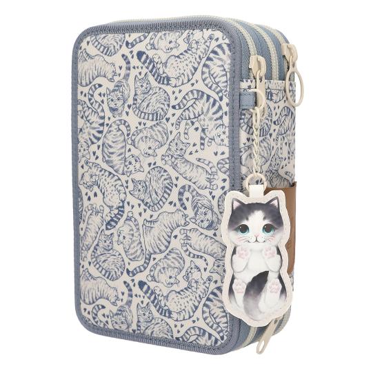 TOPModel ETUI - 3 Fach Federtasche CAT LOVE