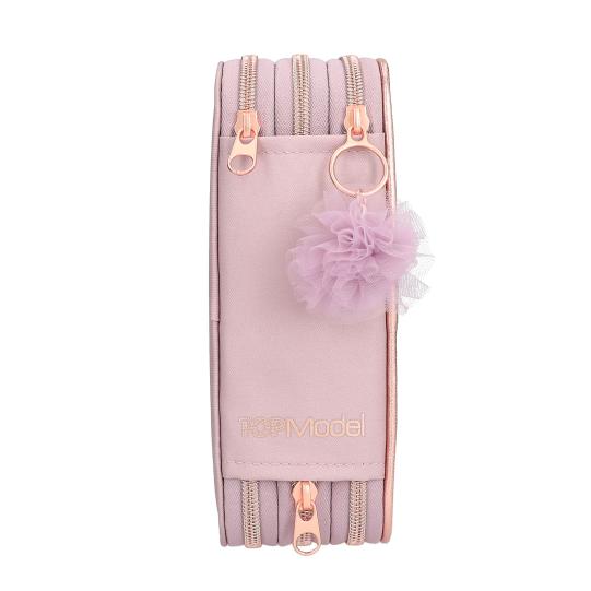 TOPModel ETUI - 3 Fach Federtasche VIVA VIOLET