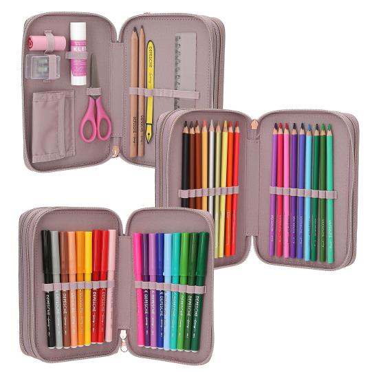 TOPModel ETUI - 3 Fach Federtasche VIVA VIOLET