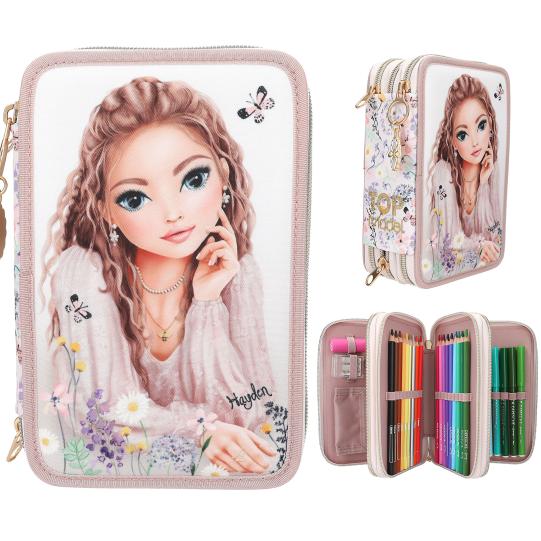 TOPModel "3 Fach Federtasche" Summer Feeling