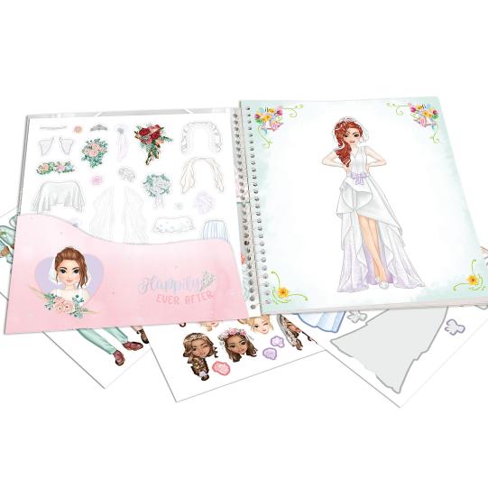 TOPModel Dress Me Up Wedding - Stickerbuch