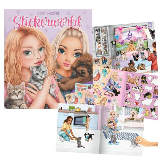 TOPModel Stickerworld KITTY mit süssen Katzen und Hunden