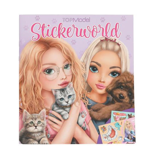 TOPModel Stickerworld KITTY mit süssen Katzen und Hunden
