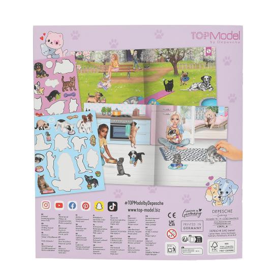 TOPModel Stickerworld KITTY mit süssen Katzen und Hunden