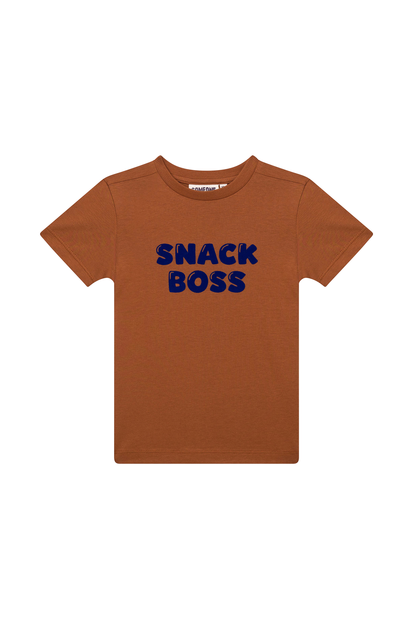 Someone T-Shirt mit Beflockung - Terra