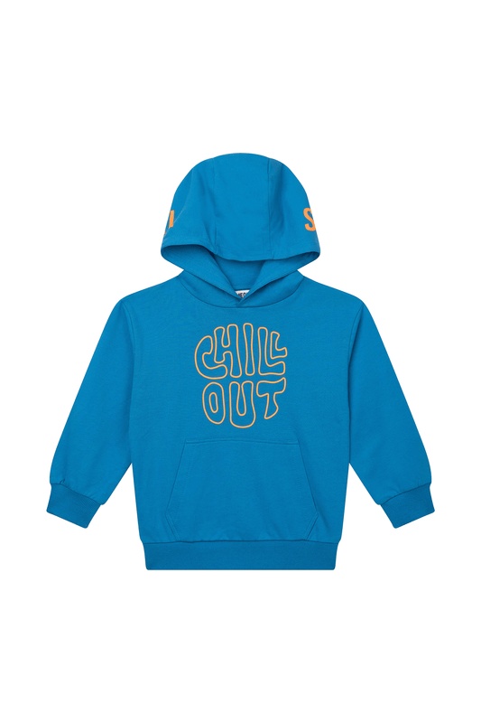 Someone Sweatshirt mit Kapuze - Blue