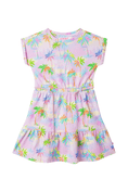 Bild in Galerie-Betrachter laden, Someone Kleid in einem allover Print - Soft Pink
