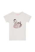 Bild in Galerie-Betrachter laden, Someone T-Shirt mit Applikation - Ecru
