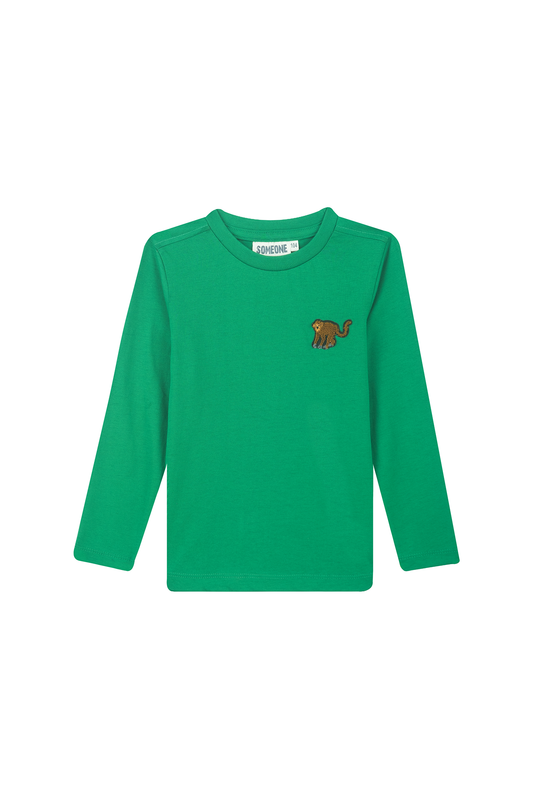 Someone "T-Shirt langarm" Bright Green