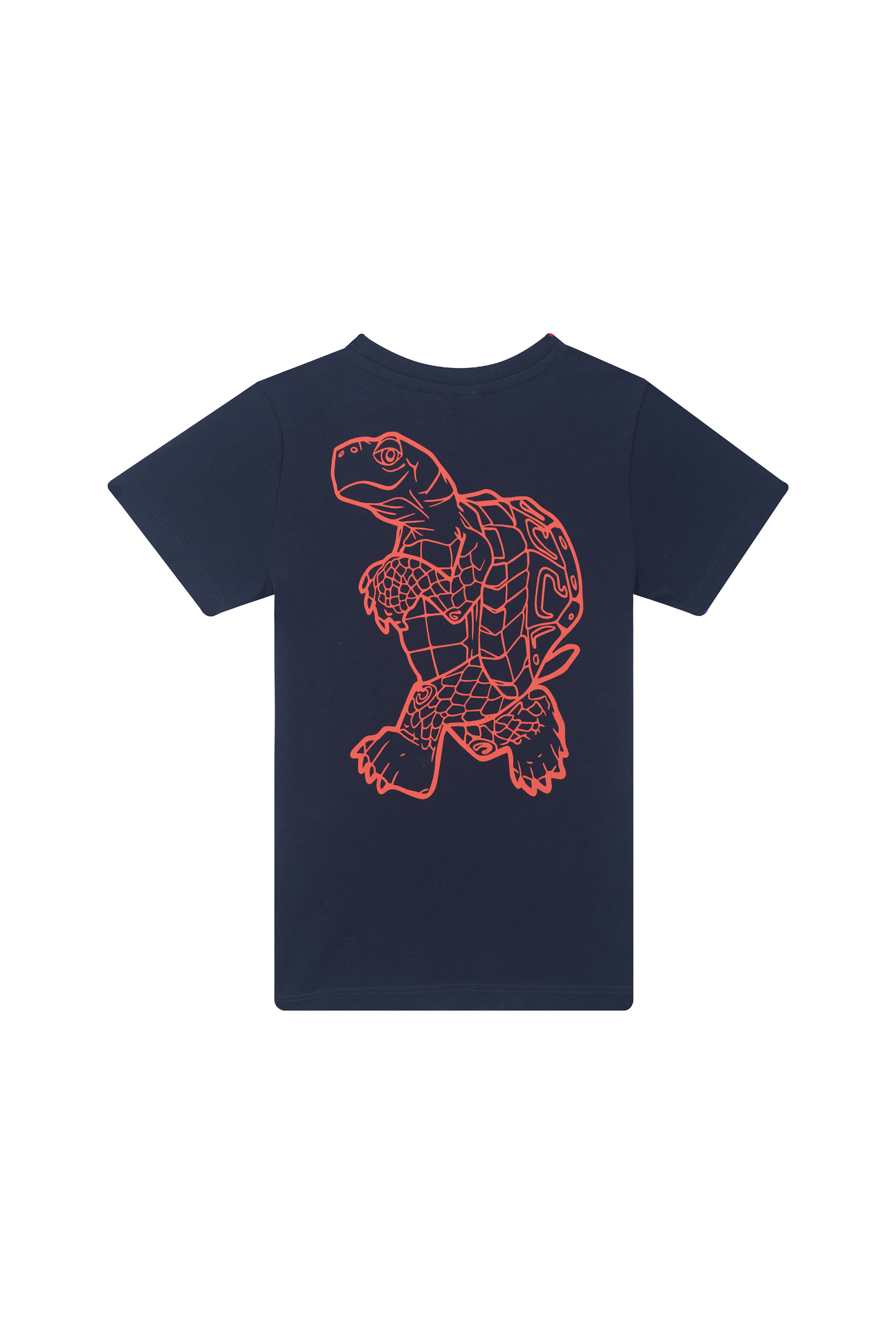 Someone "T-Shirt " mit Rückendruck - Navy