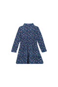 Bild in Galerie-Betrachter laden, Someone "Kleid" allover Druck - Navy
