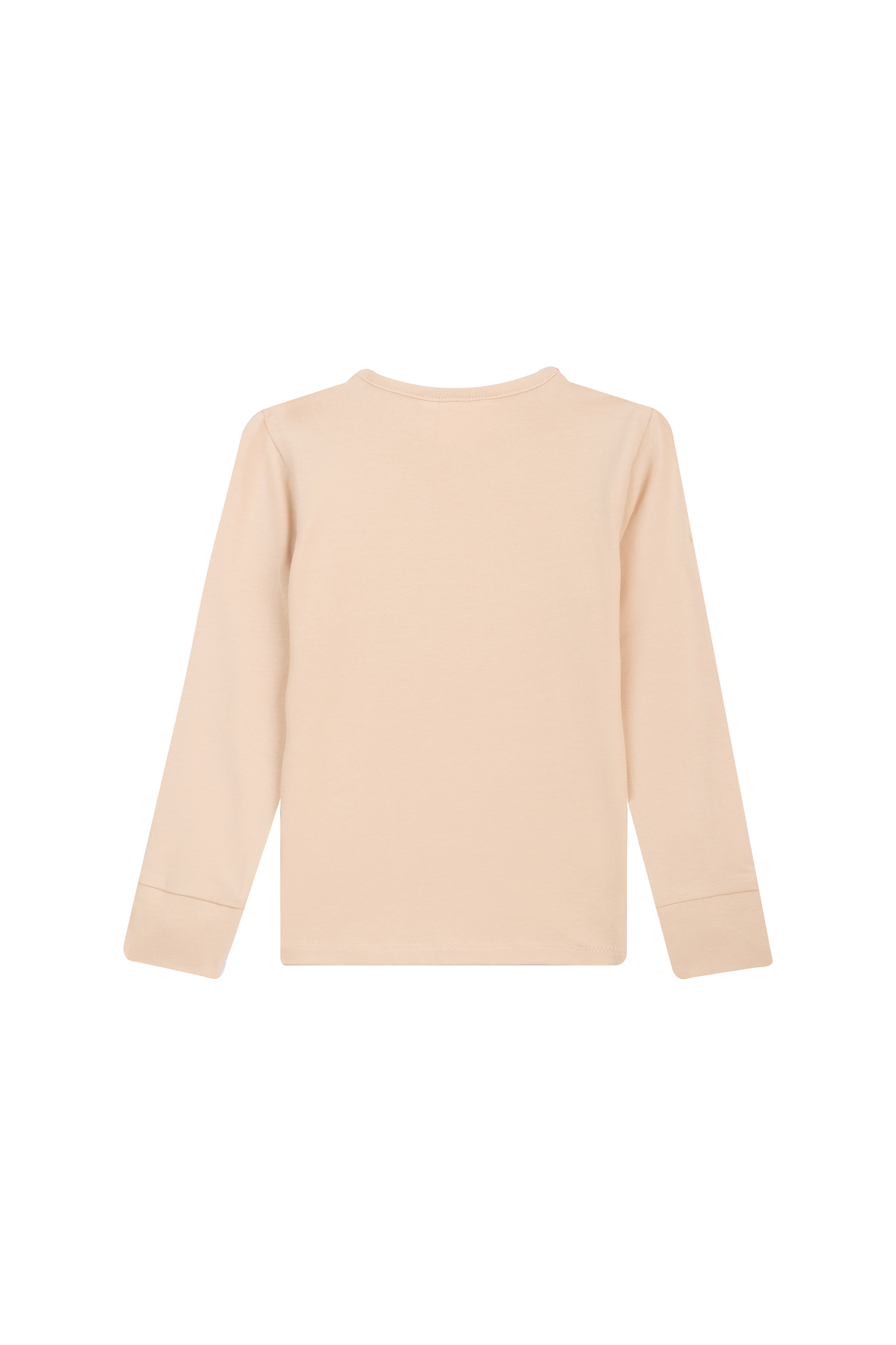 Someone "Langarmshirt" mit Steinchen - Beige