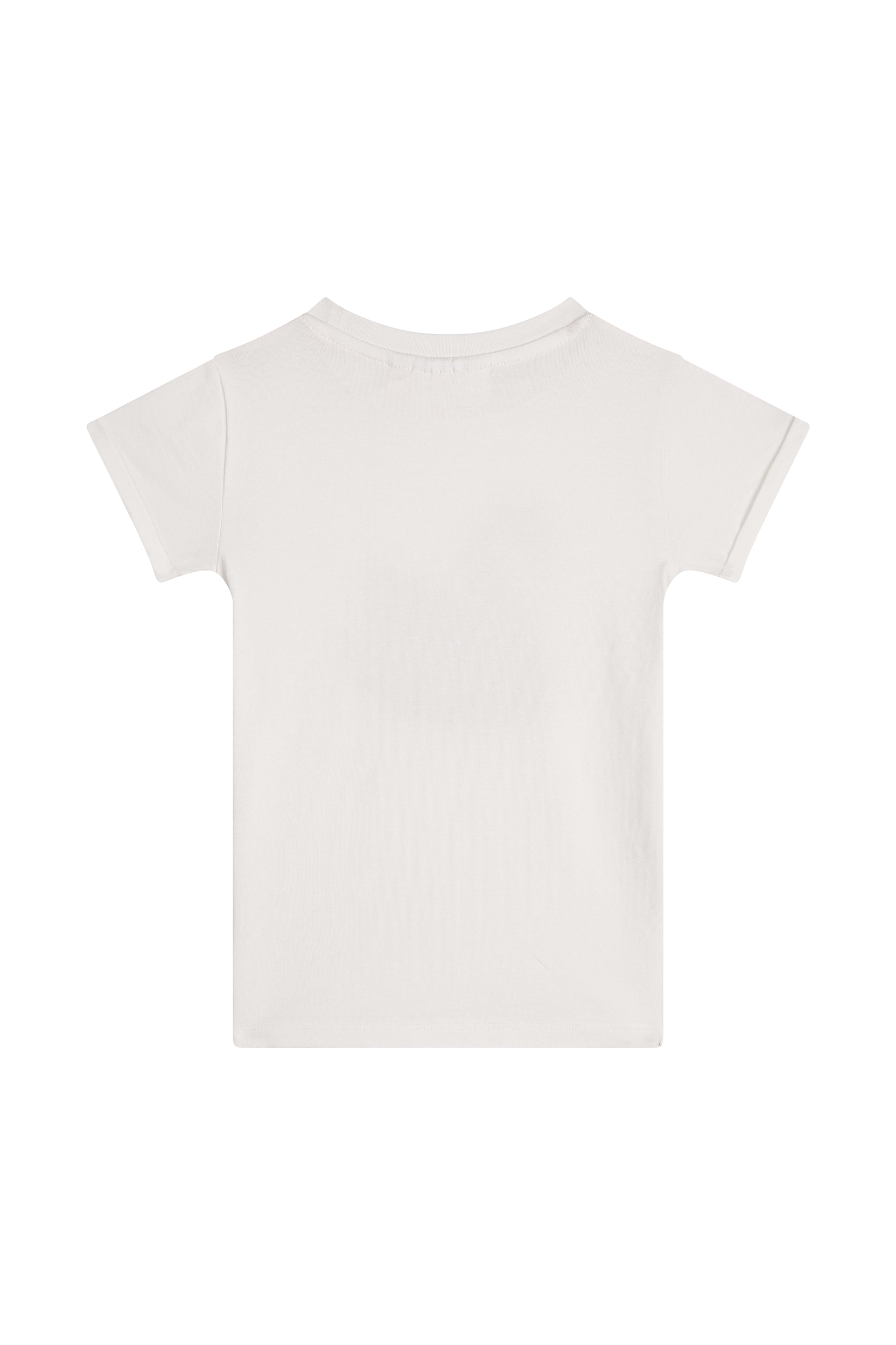 Someone T-Shirt mit Applikation - Ecru