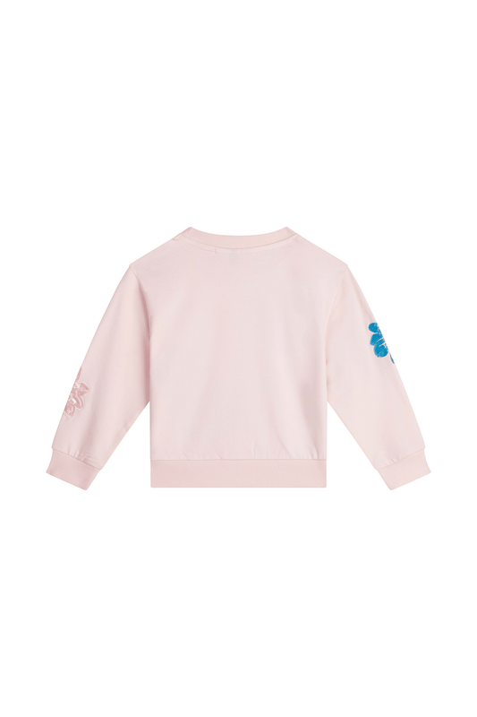 Someone Sweatshirt mit Applikationen - Sooft Pink