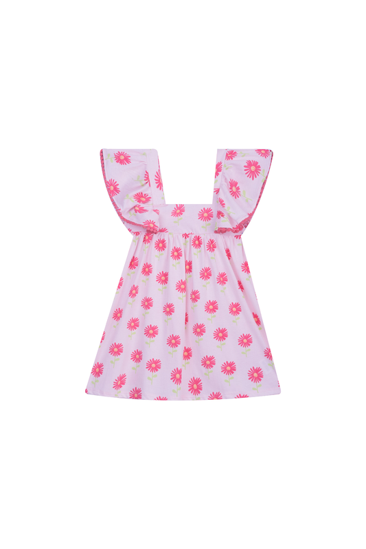 Someone Kleid mit Volant-Ärmel