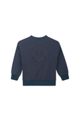 Bild in Galerie-Betrachter laden, Someone "Sweatshirt" mit Smiley - Antracite
