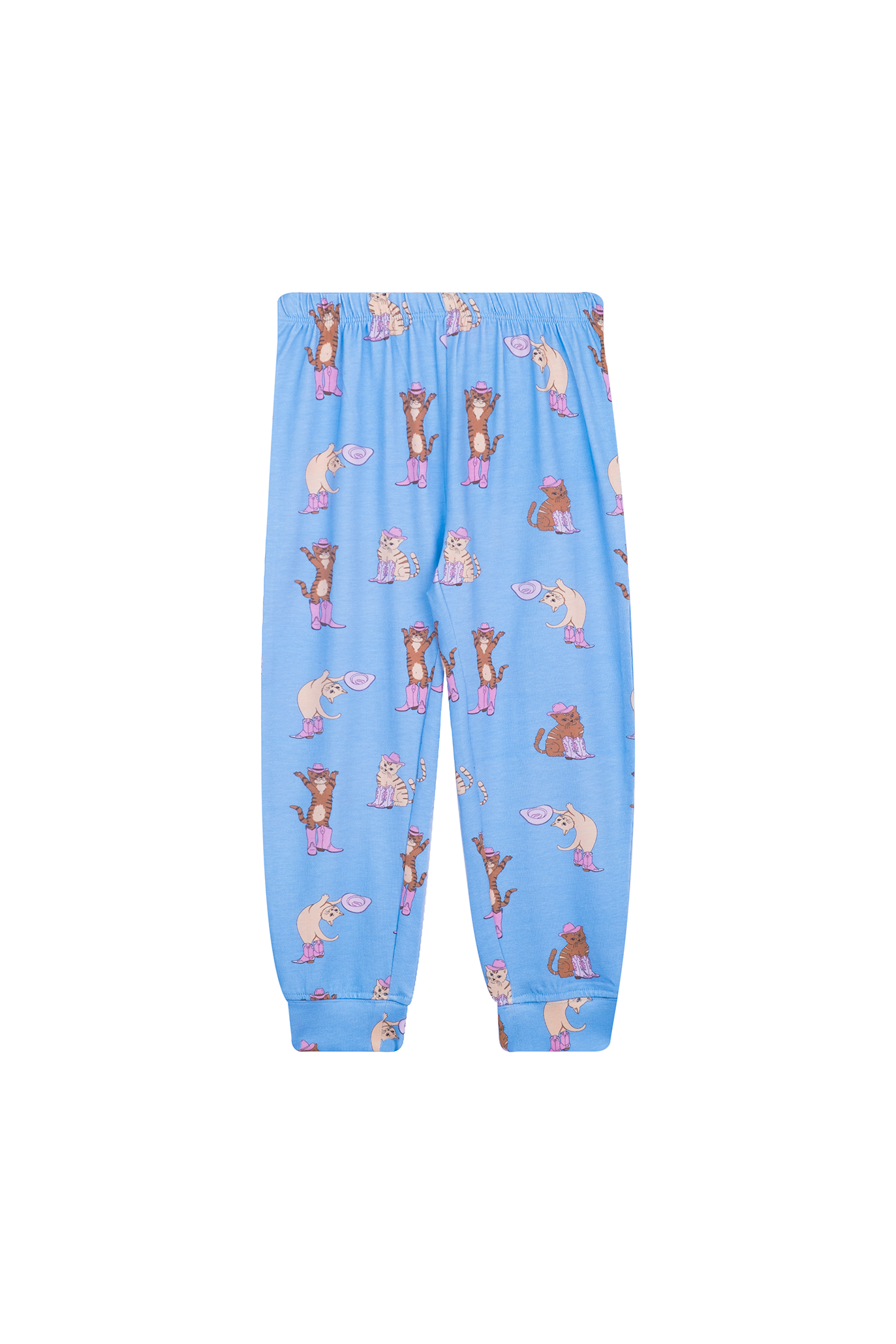 Someone "Schlafanzug lang" allover Druck - Light Blue