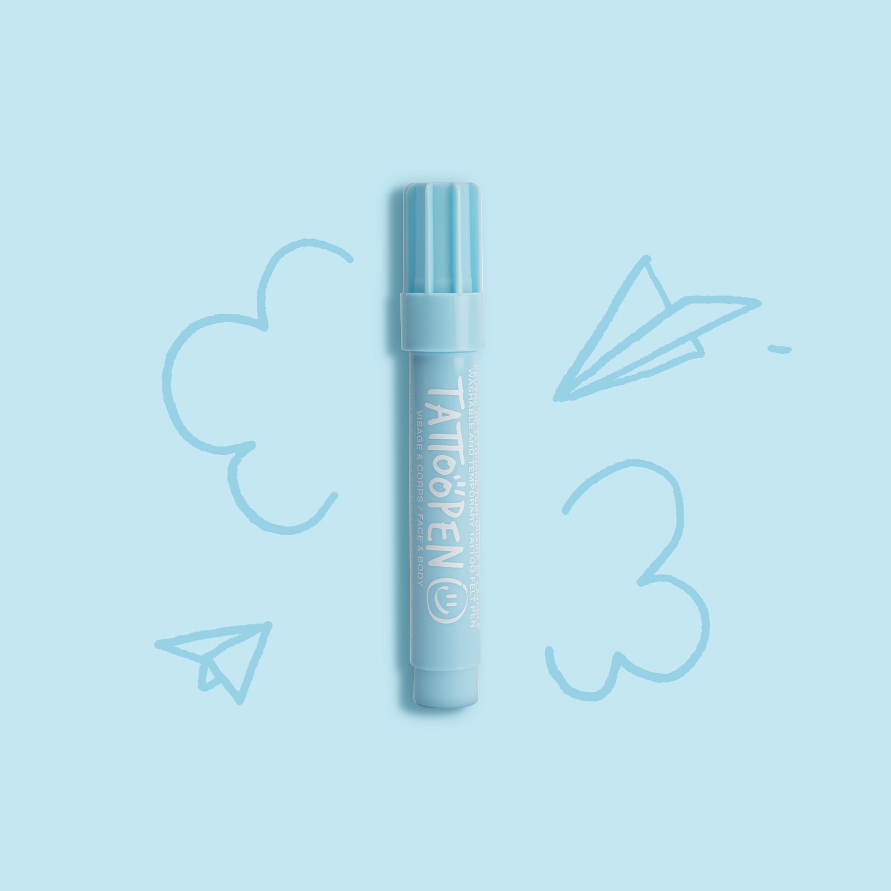 Nailmatic Kids "Tattoo Stift hellblau"