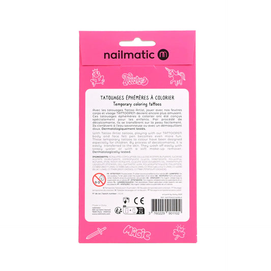 Nailmatic Kids "Tattoo zum ausmalen-Magic"