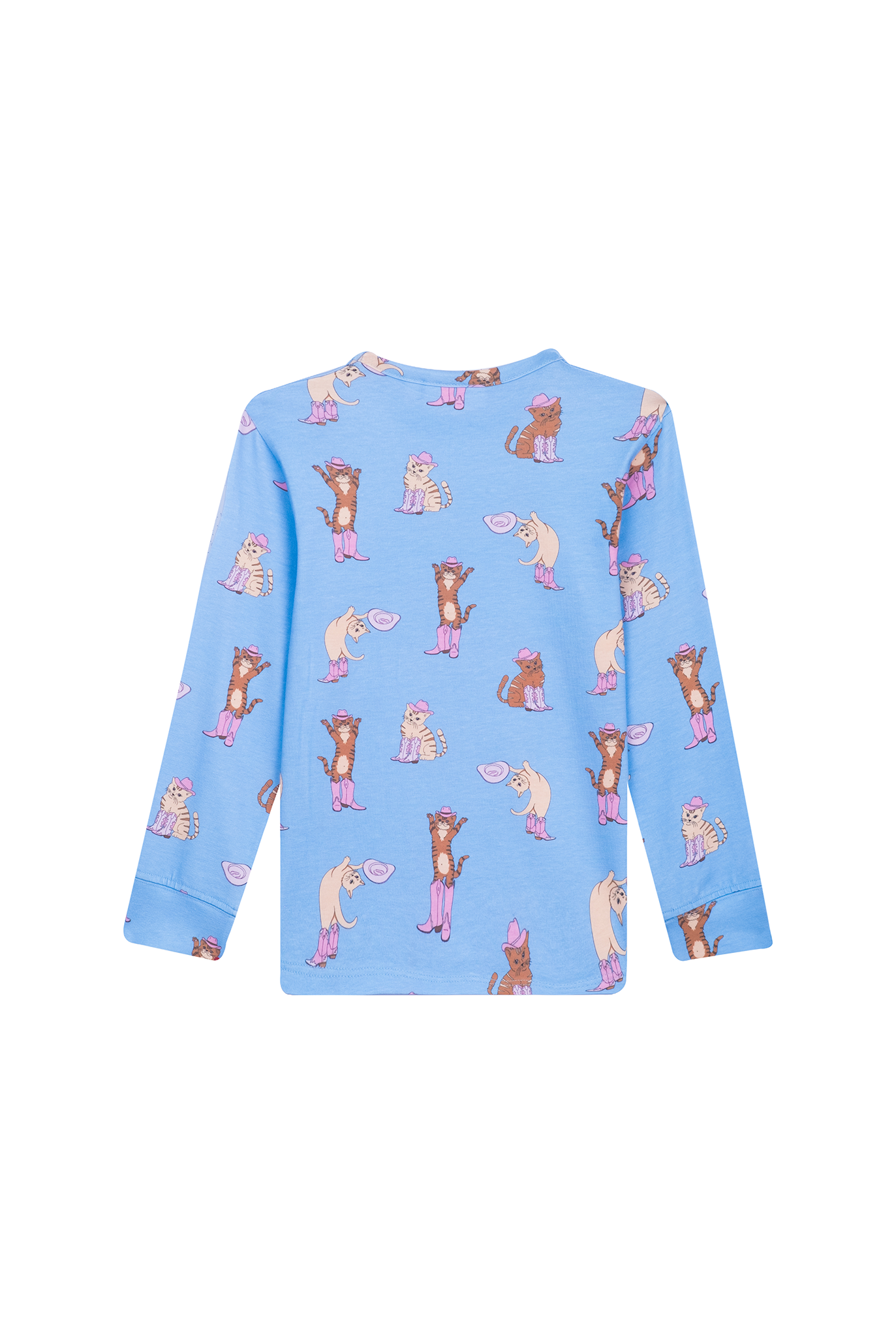 Someone "Schlafanzug lang" allover Druck - Light Blue