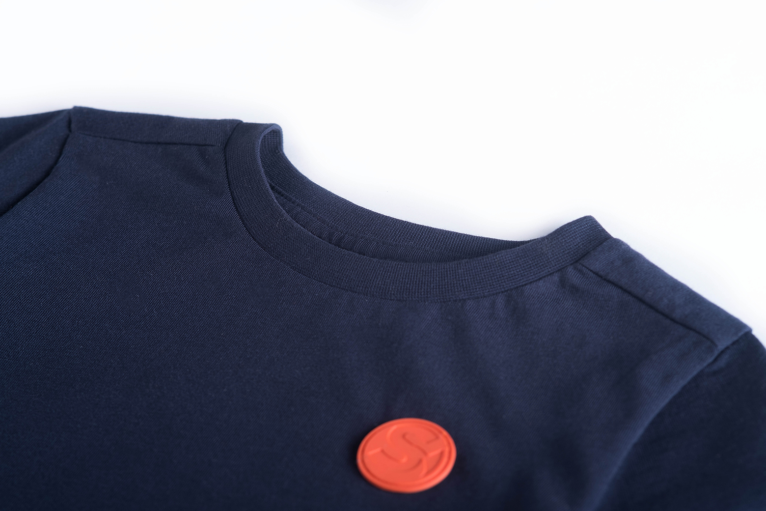 Someone "T-Shirt " mit Rückendruck - Navy