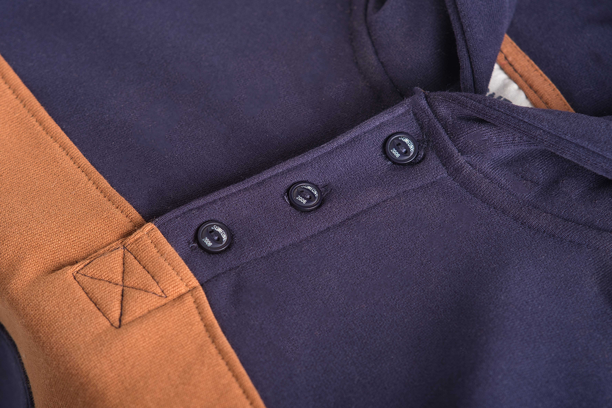 Someone "Sweatshirt mit Kapuze" - Cognac