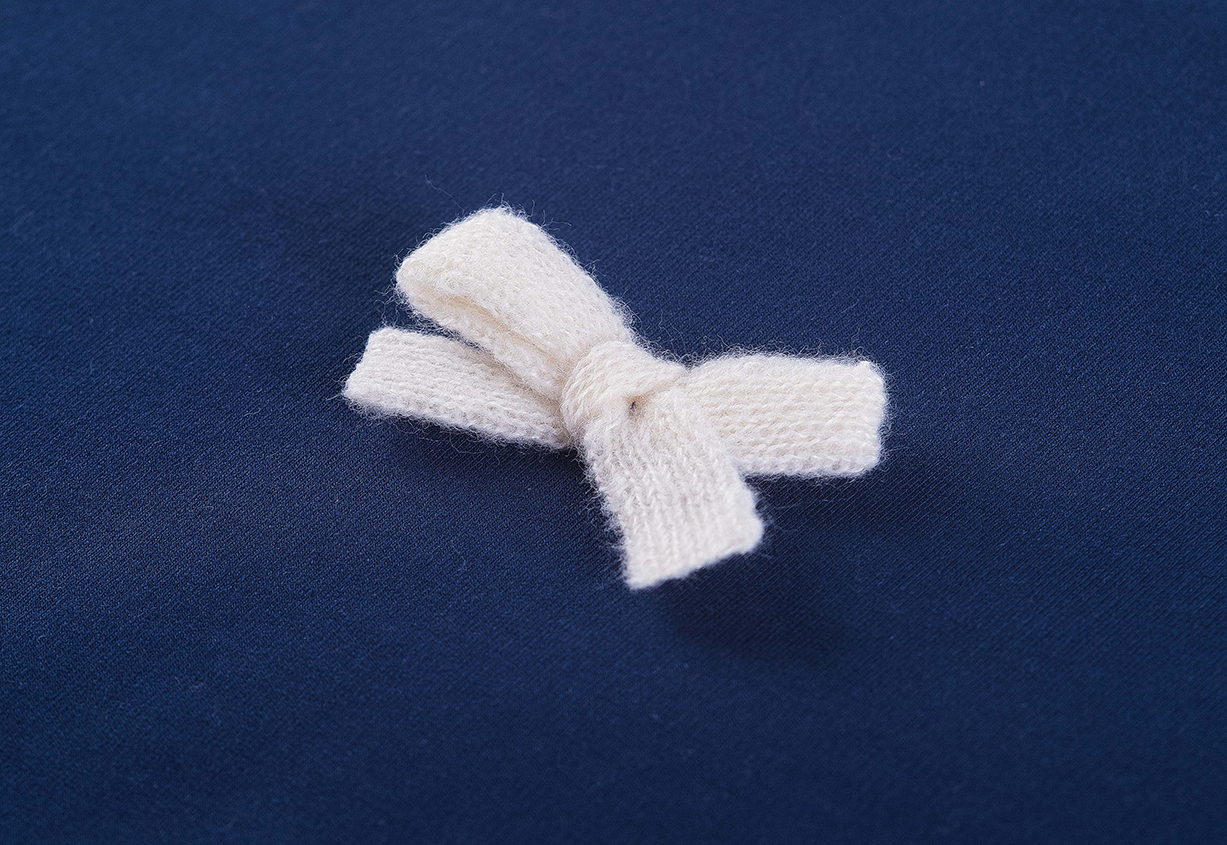 Someone "Sweatshirt" mit Schleifen - Navyblau
