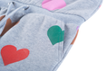 Bild in Galerie-Betrachter laden, Someone "Sweatkleid" mit Allover Druck - Grey Melange
