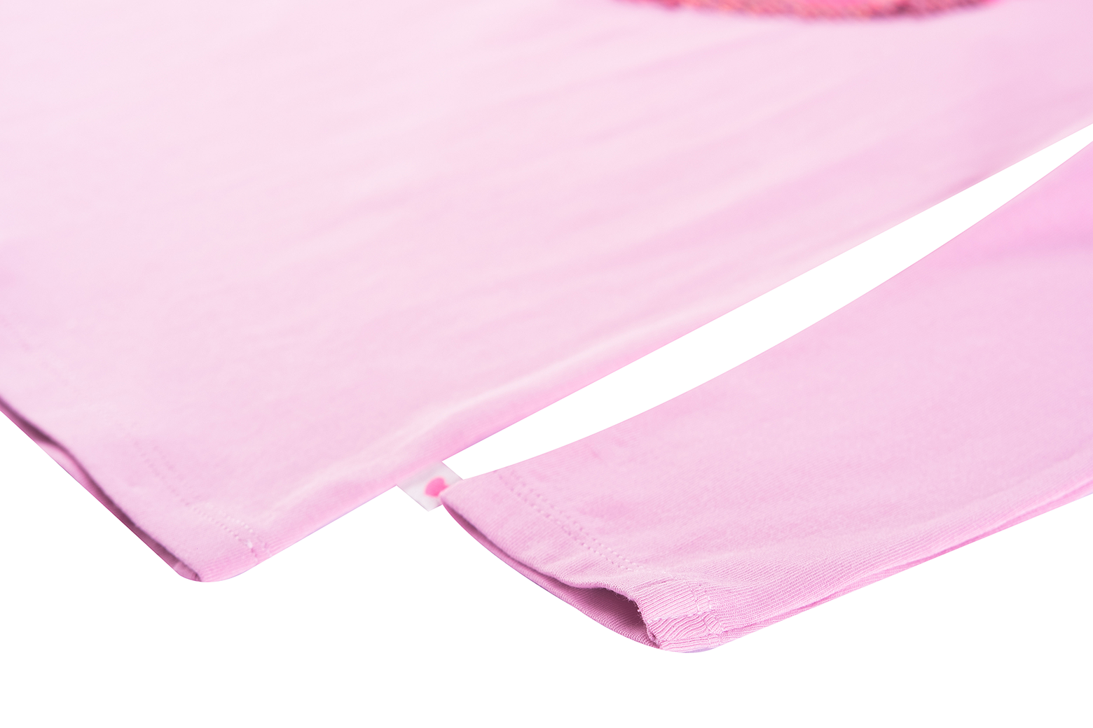 Someone "T-shirt langarm" mit Wendepailletten - Light Pink
