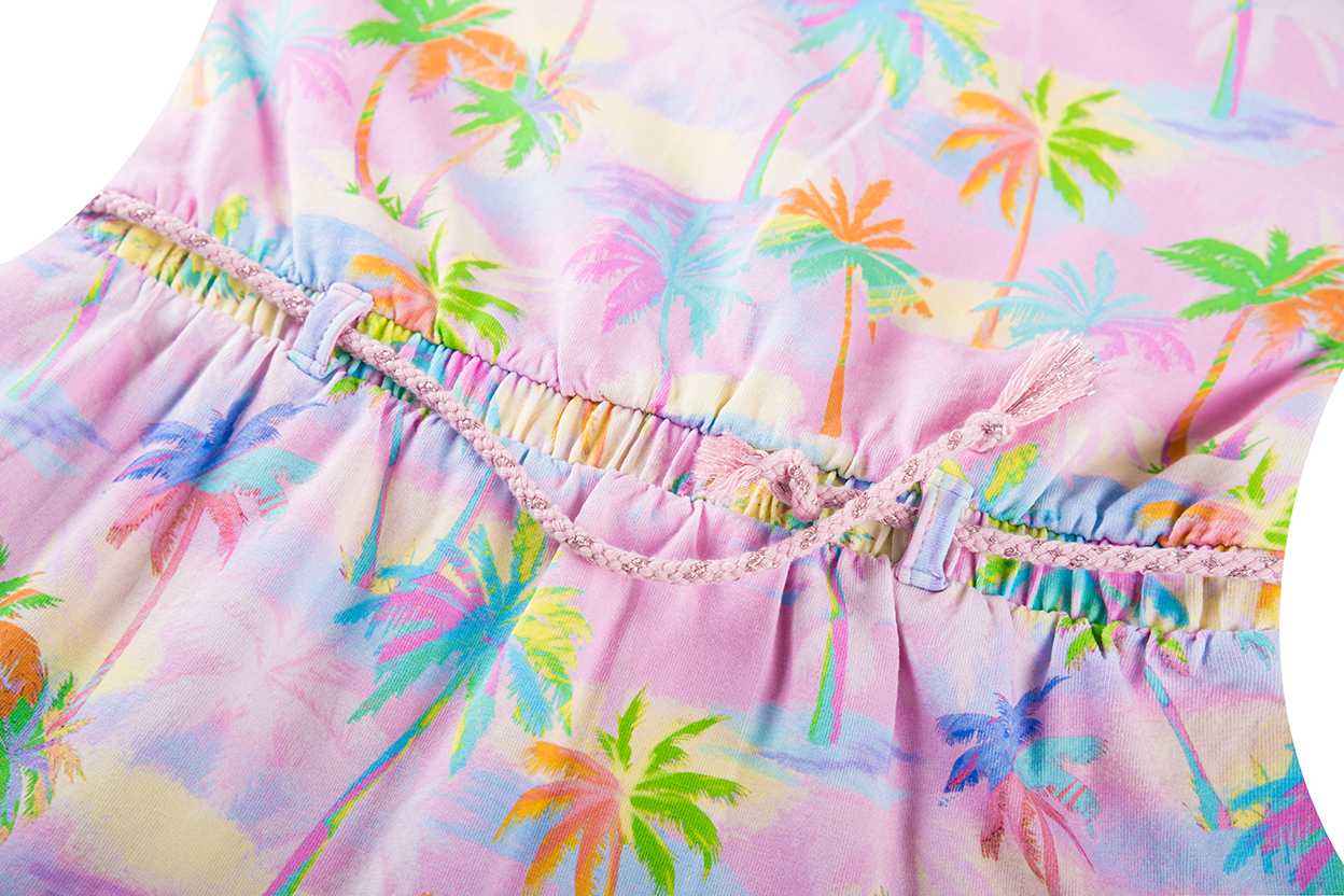 Someone Kleid in einem allover Print - Soft Pink