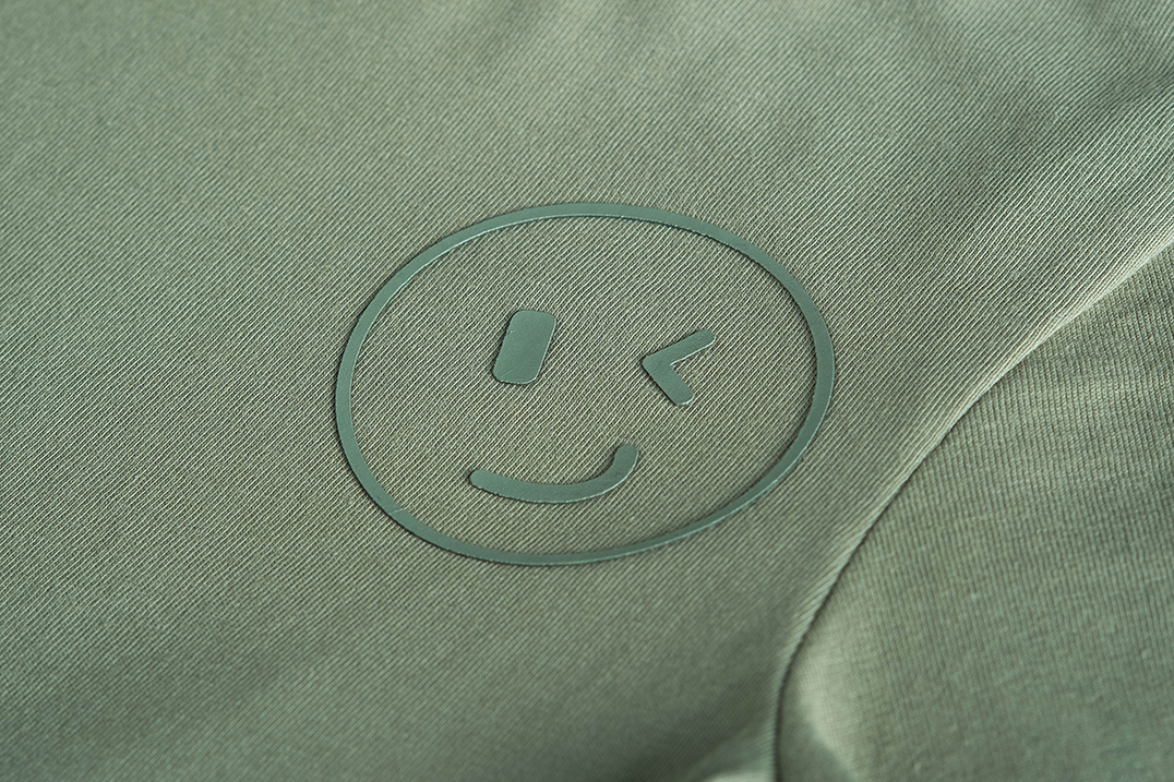 Someone "T-Shirt langarm" Game - Light Khaki