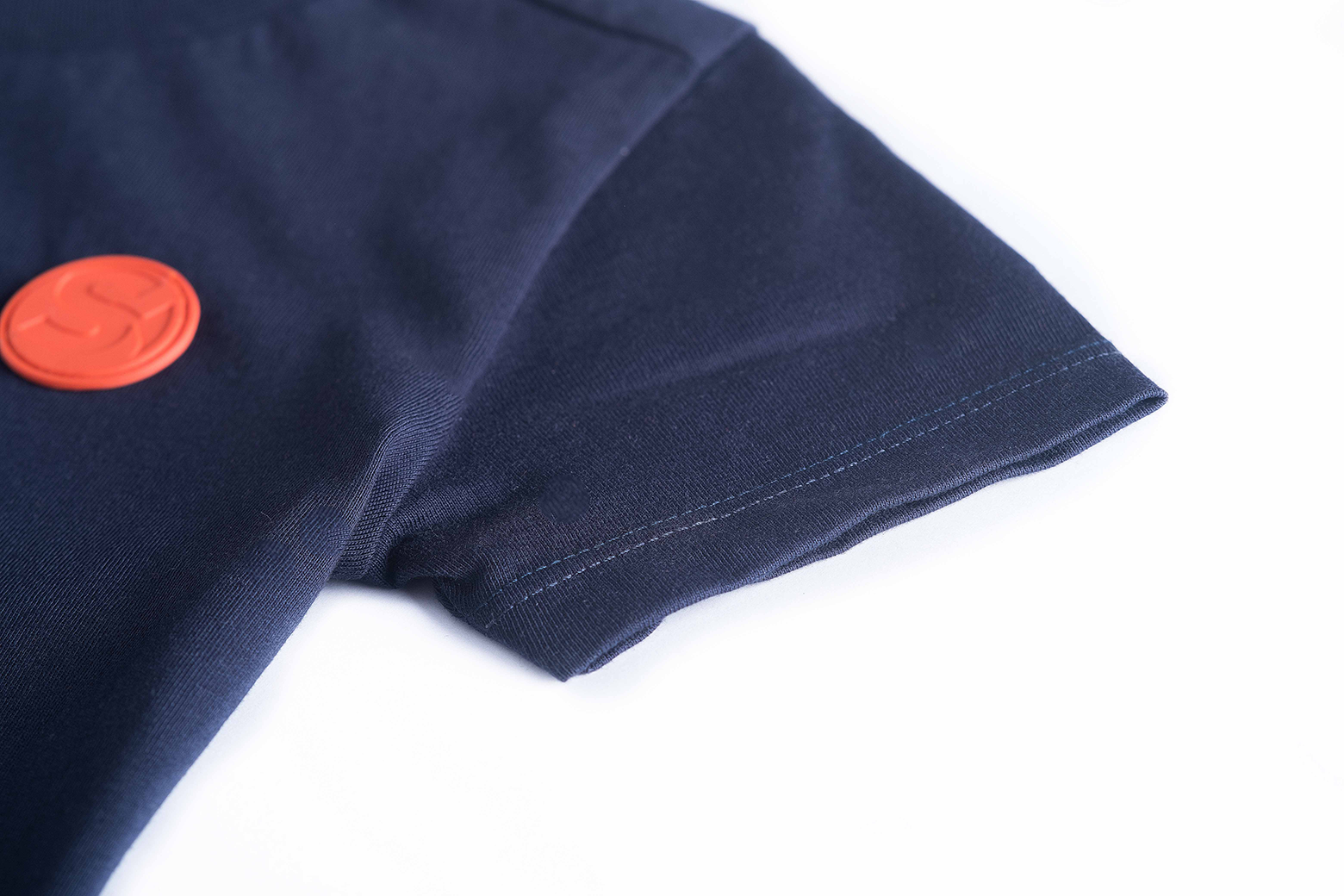 Someone "T-Shirt " mit Rückendruck - Navy