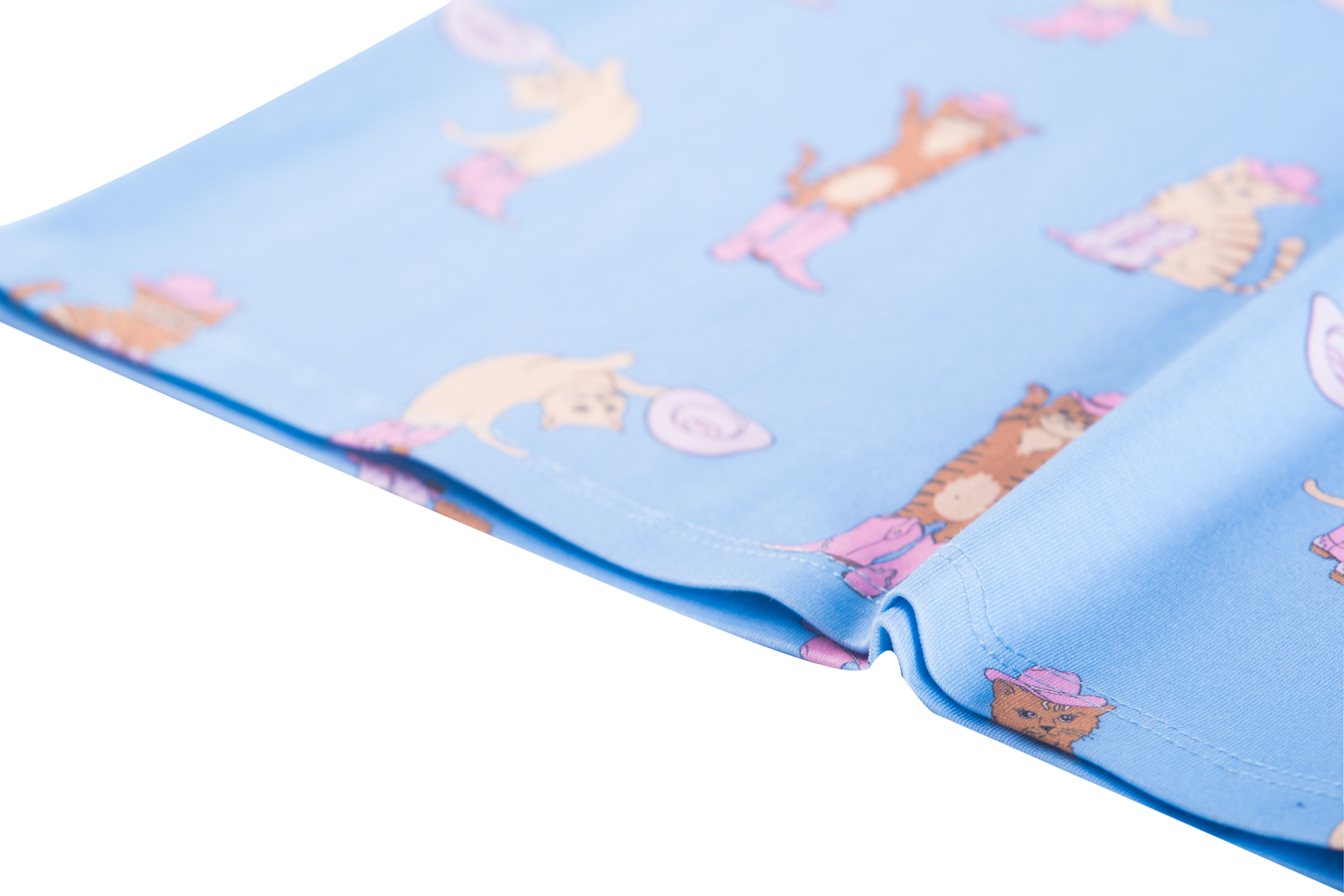 Someone "Schlafanzug lang" allover Druck - Light Blue