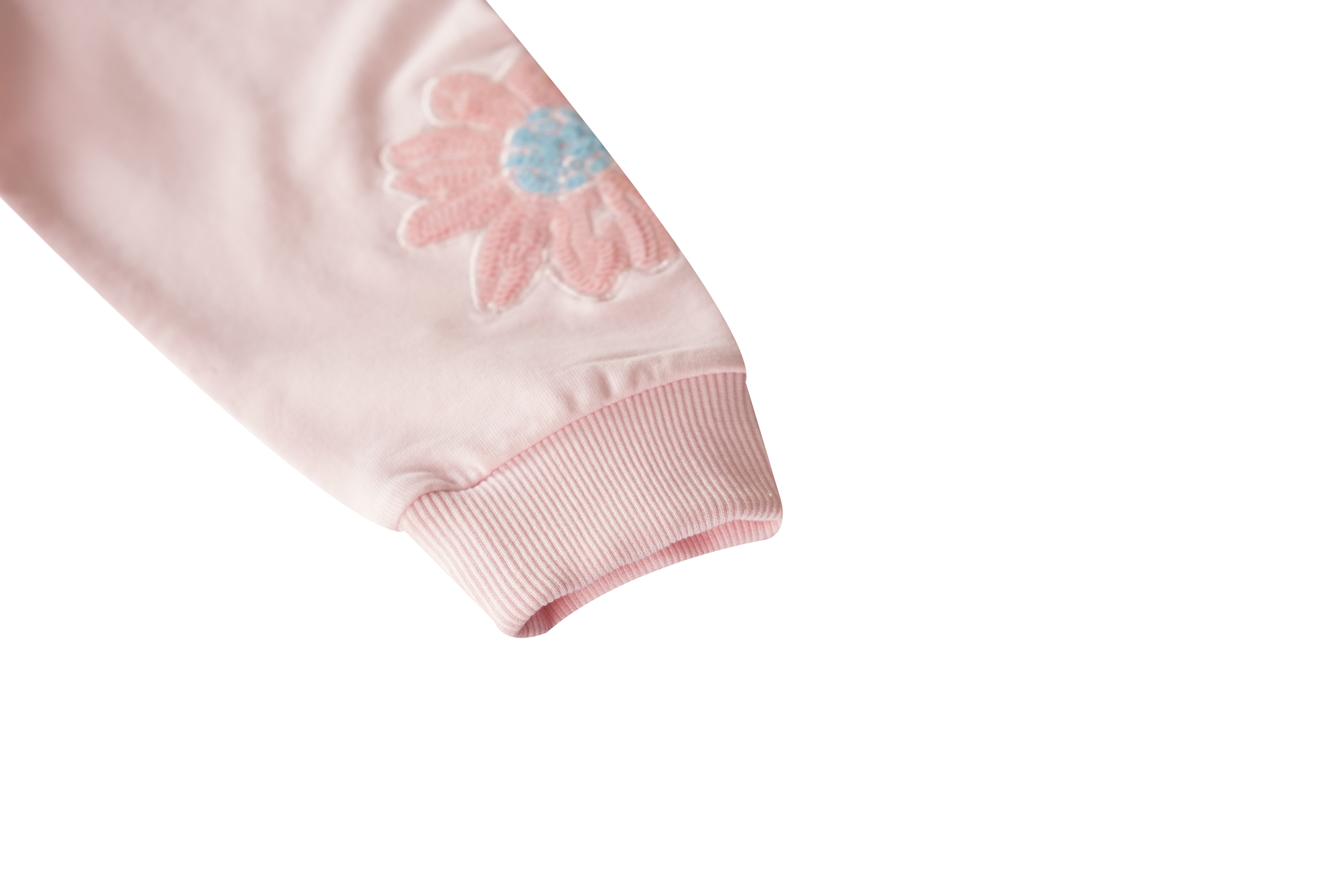 Someone Sweatshirt mit Applikationen - Sooft Pink