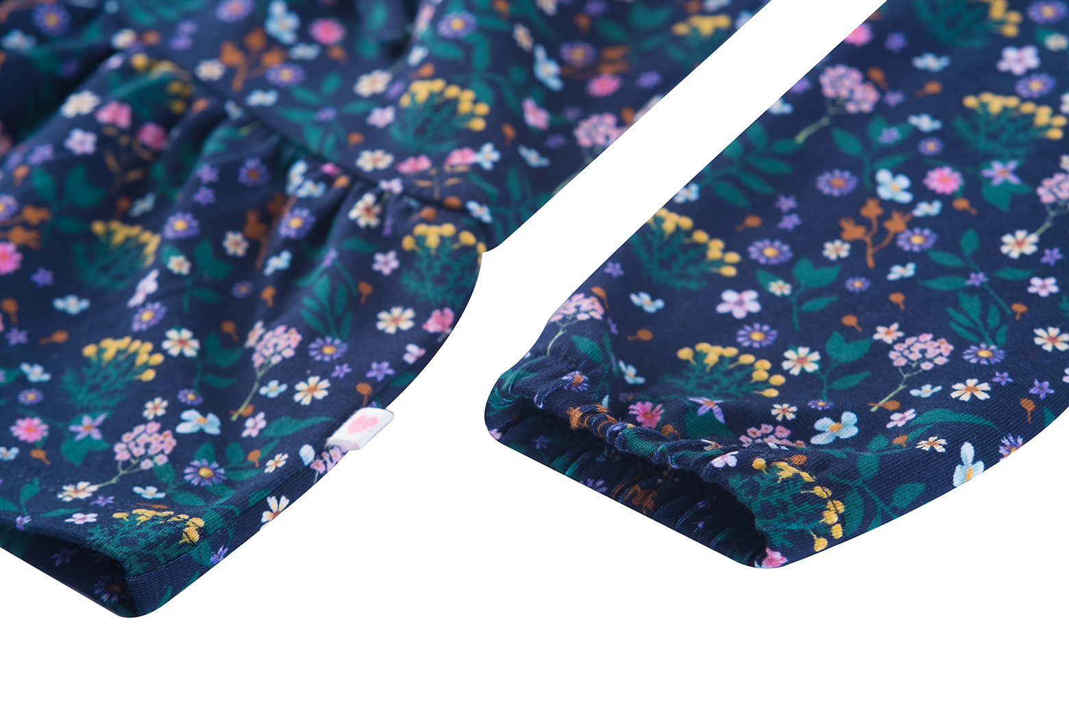 Someone "Kleid" allover Druck - Navy
