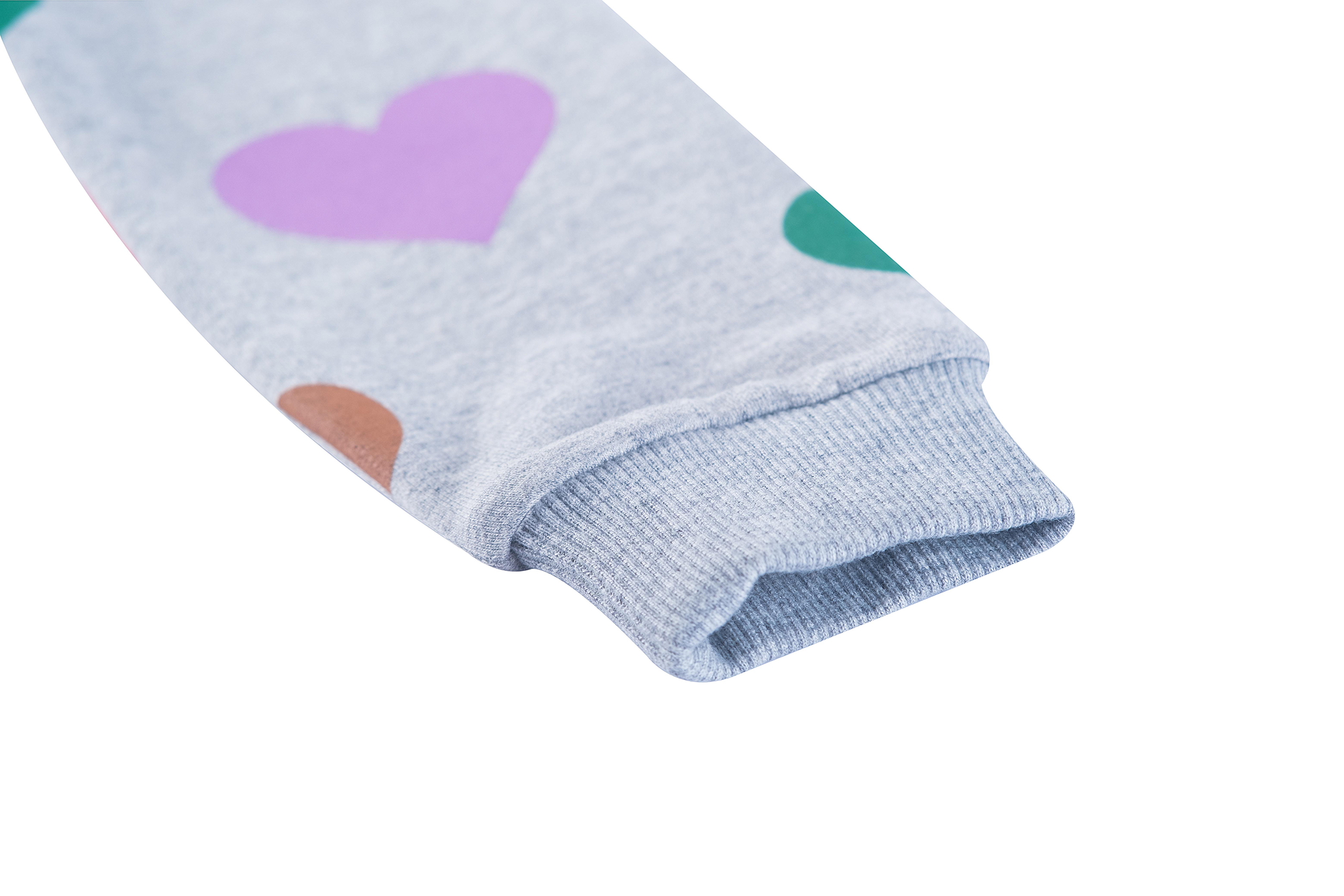 Someone "Sweatkleid" mit Allover Druck - Grey Melange