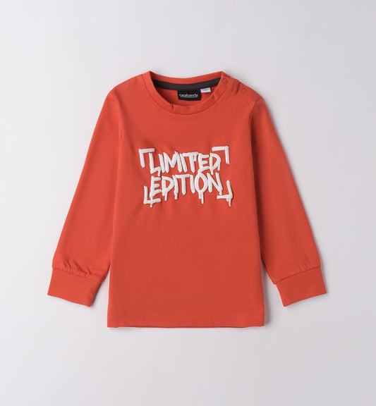 Sarabanda "T-Shirt" langarm mit Schriftzug