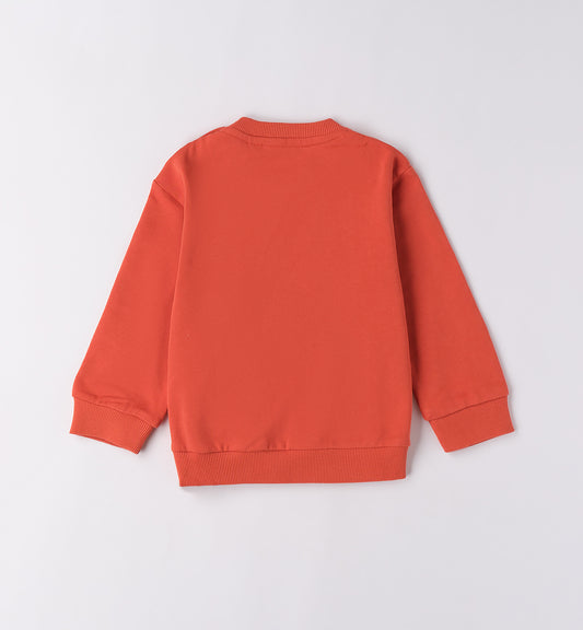 Sarabanda "Sweatshirt" mit Druck - Orange